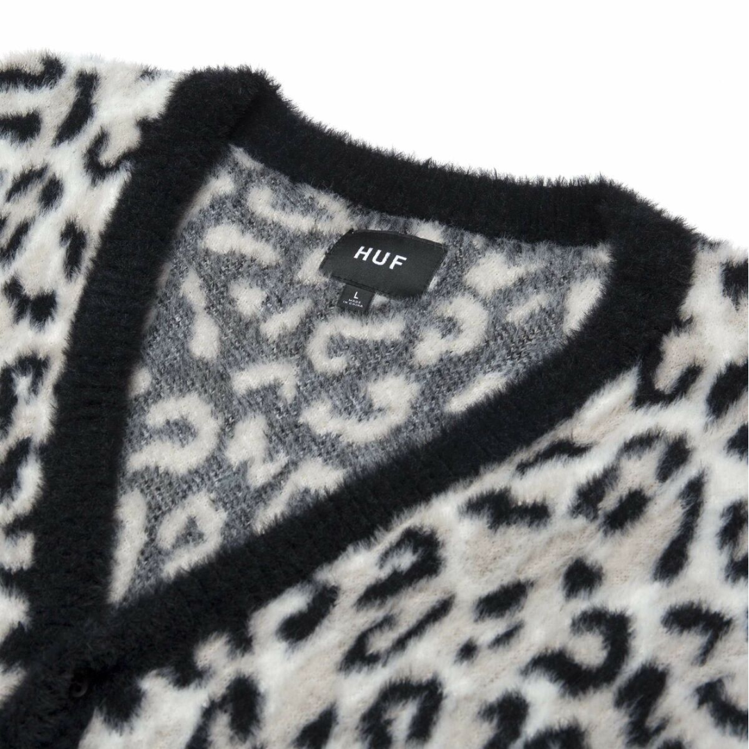 Cardigan Snow Leopard HUF