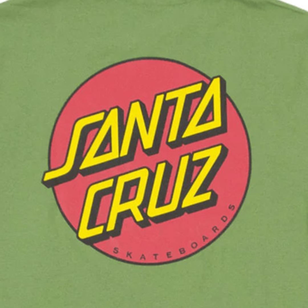 Camiseta Classic Dot Chest Santa Cruz