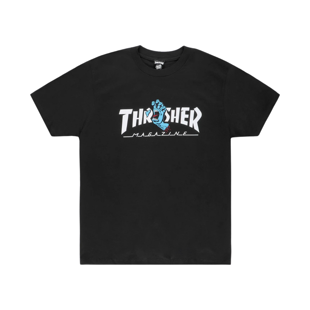 Camiseta Screaming Logo Thrasher x Santa Cruz