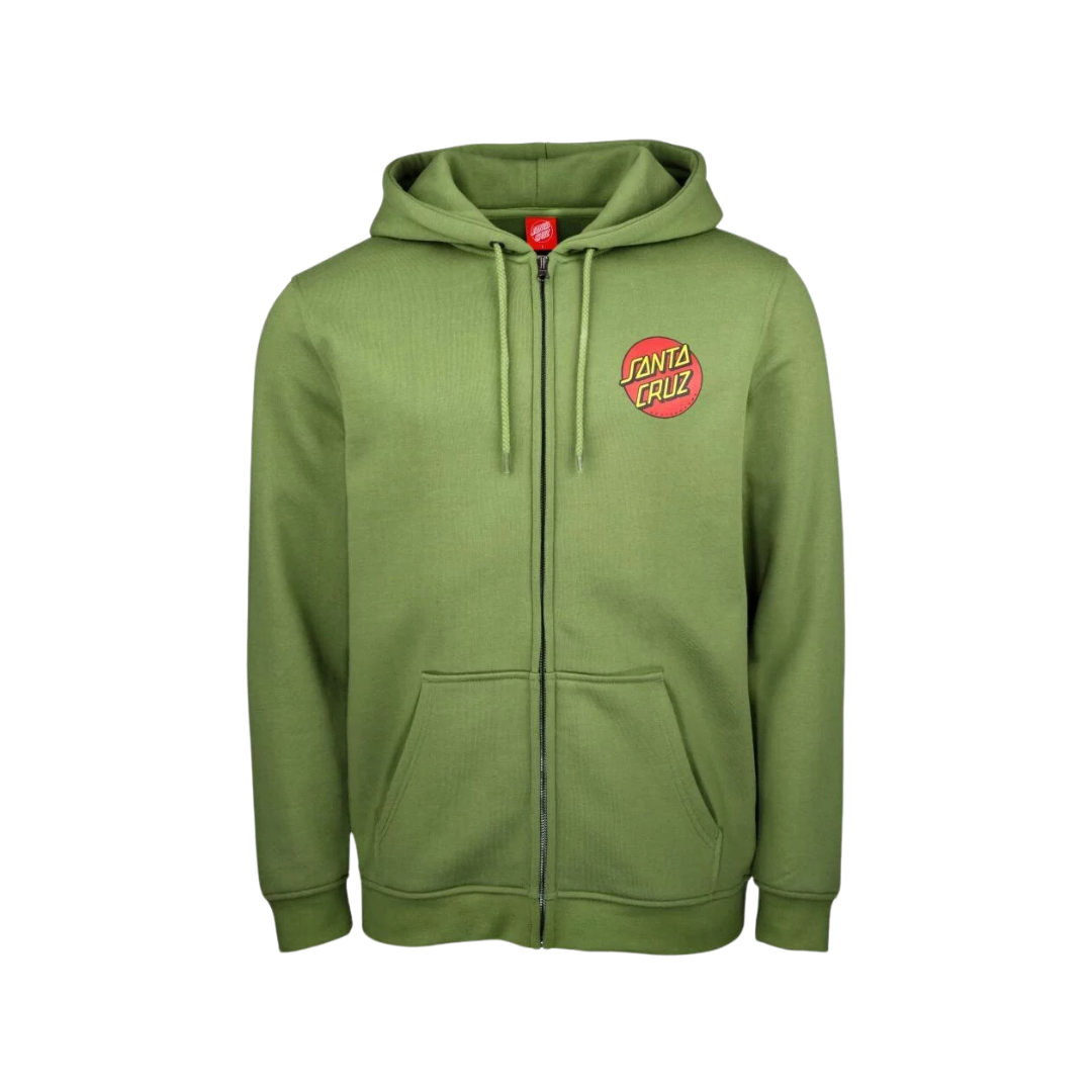 Sudadera Classic Dot Zip Santa Cruz