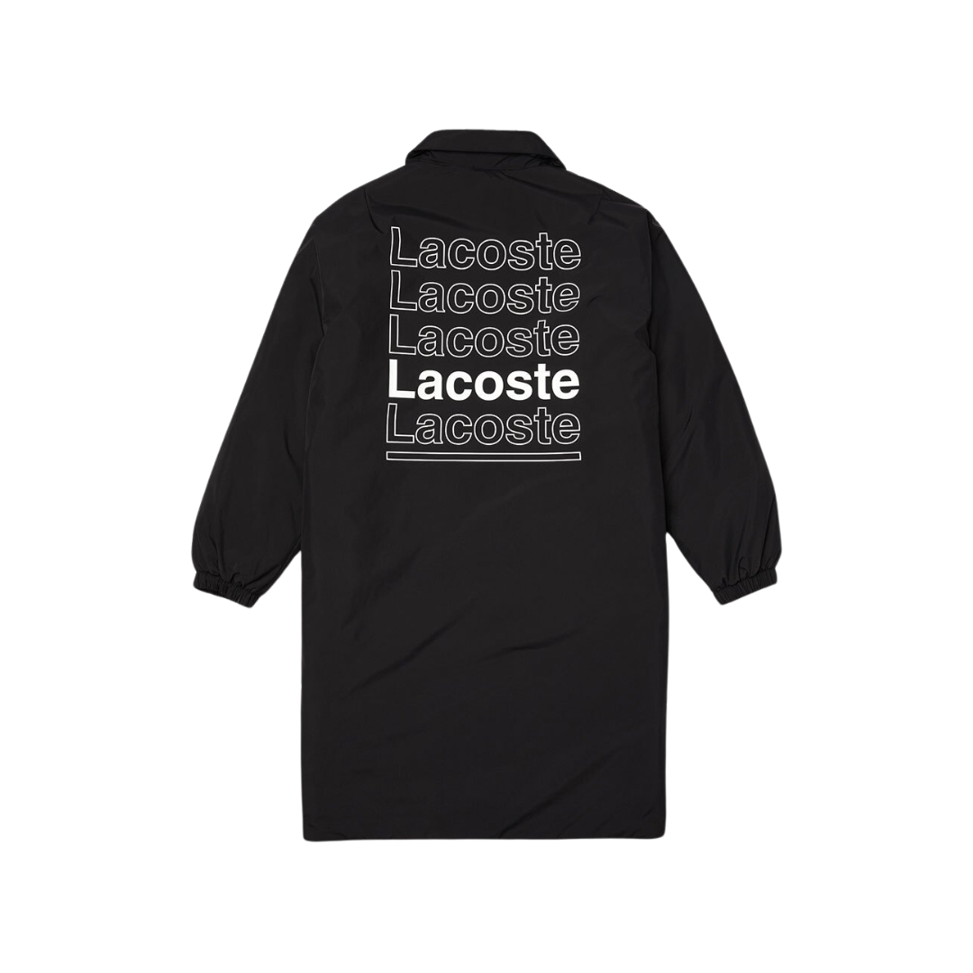 Chaqueta Water Resistant Black Lacoste Live