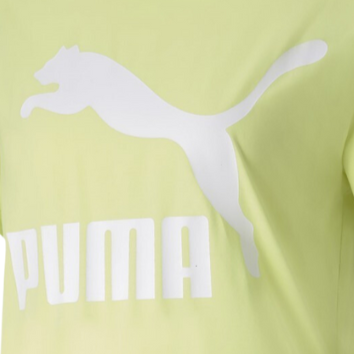 Camiseta Classics Logo Lime Puma