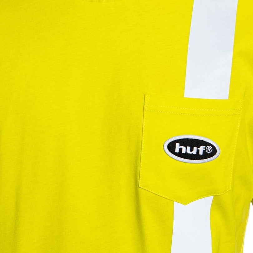 Camiseta Safety Pocket Neon HUF