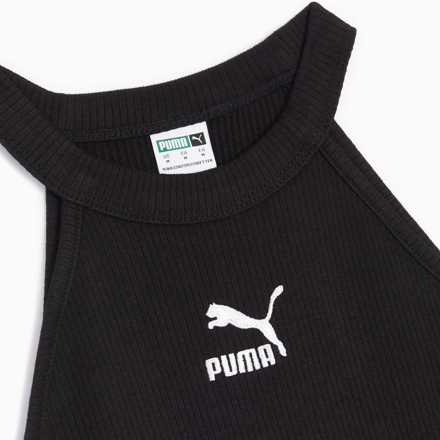 Vestido Classics Women's Ribbed Sleeveless Puma